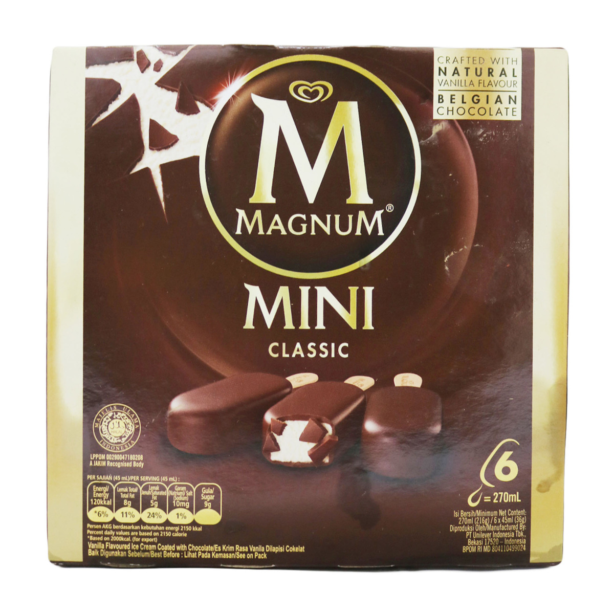 Magnum Mini Classic 6 x 45ml Online at Best Price | Ice Cream | Lulu ...