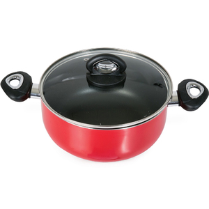 Chefline Dutch Oven 24cm with Induction Base + Glass Lid