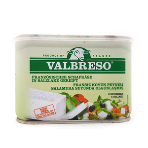 Valbreso French Feta Cheese Tin 600g