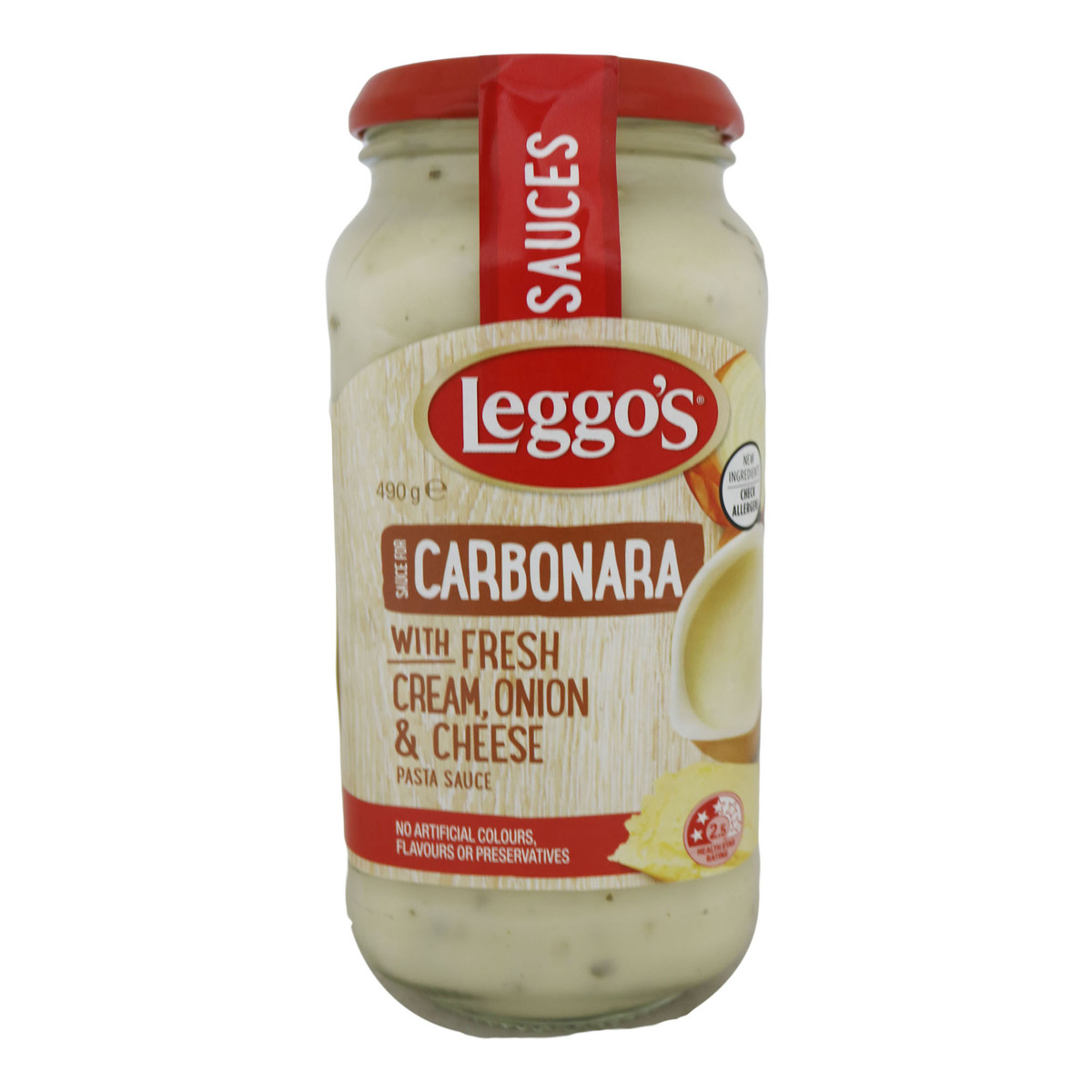 Leggos Carbonara Pasta Sauce 490g