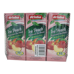 Drinho Ice Peach Tea 6 x 250ml