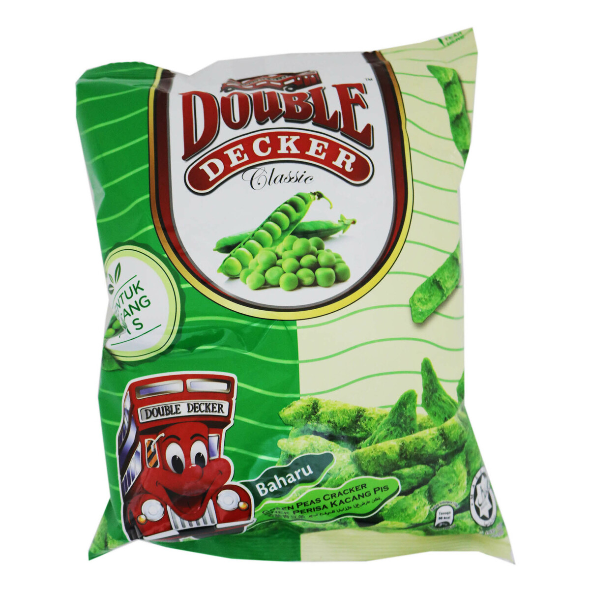 Double Decker Green Pea Regular Pack 70g