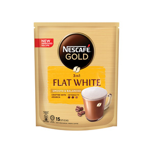 Nescafe Gold Flat White 15 x 20g