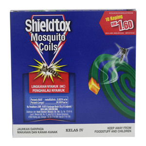 Shieldtox 8 Hour Mosquito Coil 10pcs