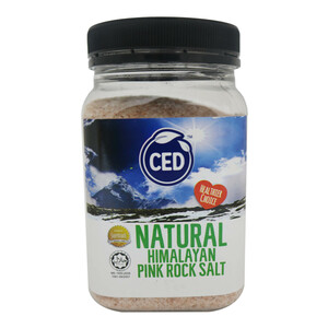 Ced Natural Pink Rock Salt 400g
