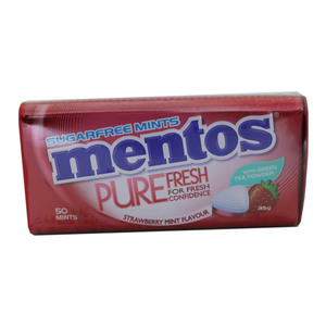 Mentos Pure Fresh Strawberry Mint 35g