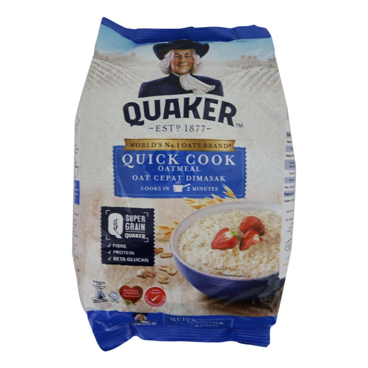 Quacker Quick Cook Foil 1.2kg Online at Best Price | Oats | Lulu Malaysia