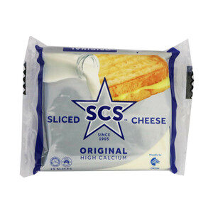 Scs Original Cheese Slice 200g