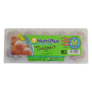 Nutriplus Egg Omega 3 Medium 10pcs