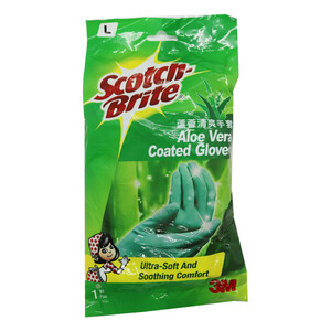 Scotch Brite Aloe Vera Glove Large-24