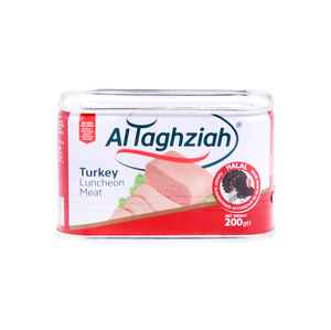 Al Taghziah Turkey Luncheon Meat 200g