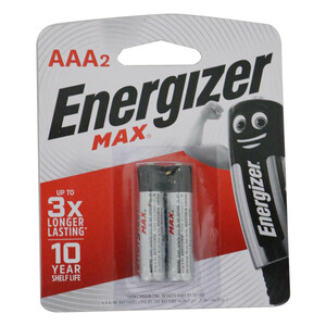 Energizer Battery Max AAA 2pcs