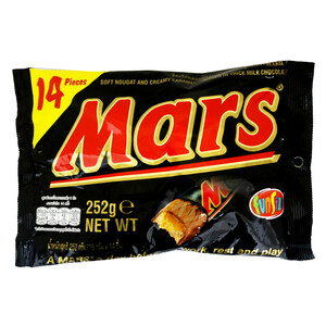 Mars Fun Size Chocolate Bar 252g