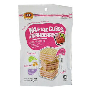 Lee Stawberry Cream Wafer 90g