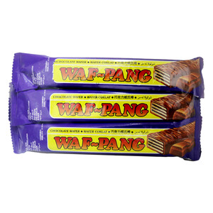 Waf Pang Wafer Chocolate 6 x 20g