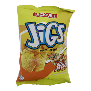 Jack & Jill Jigs Potato Crisps Bbq 70g
