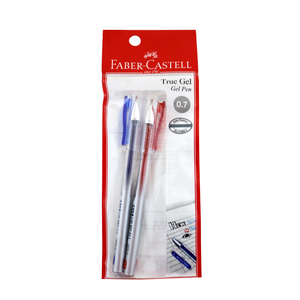 Faber Castell  Gel Pen True 0.7Mm 1Bl/1R