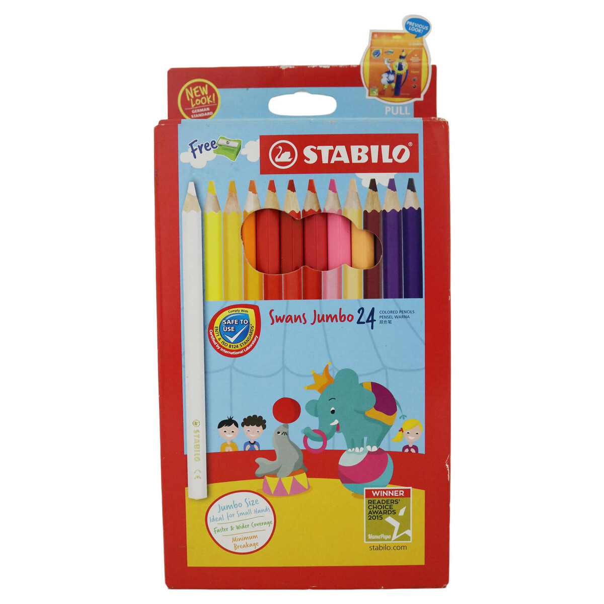 Stabilo Colour Pencil Jumbo F 24pcs Online at Best Price | Colours | Lulu Malaysia