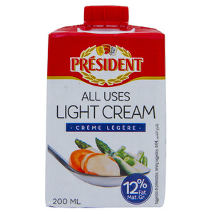 President Light Cooking Cream 200ml