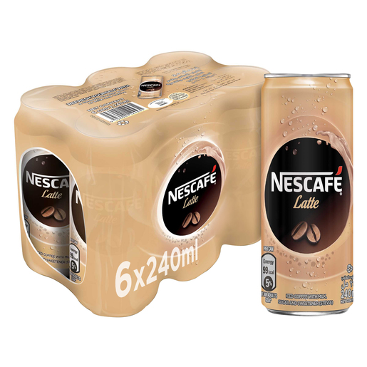 Buy Nescafe Ready To Drink Latte Chilled Coffee 240ml Online ...