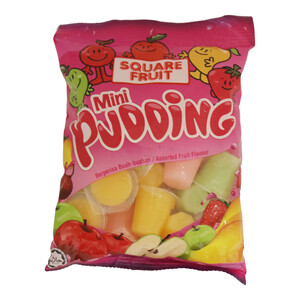 Square Fruit Mini Pudding 19g