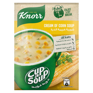 Knorr Cup A Soup Cream of Corn 4 x 20g