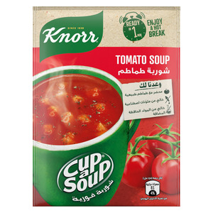Knorr Cup-A-Soup Cream of Tomato 4 x 22g