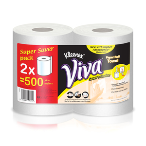 Kleenex Viva Paper Roll Towel 2 x 250meter