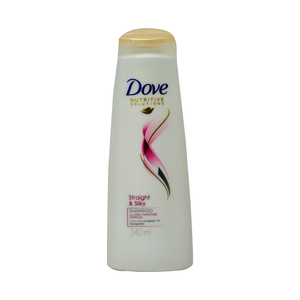 Dove Straight Silky Shampoo 340ml