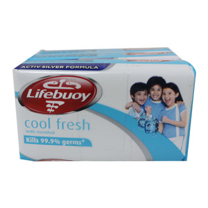 Lifebouy Antibacterial Bath Soap Cool Fresh 3 x 80g