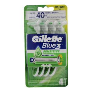 Gillette Blue 3 Sensitive 4pcs