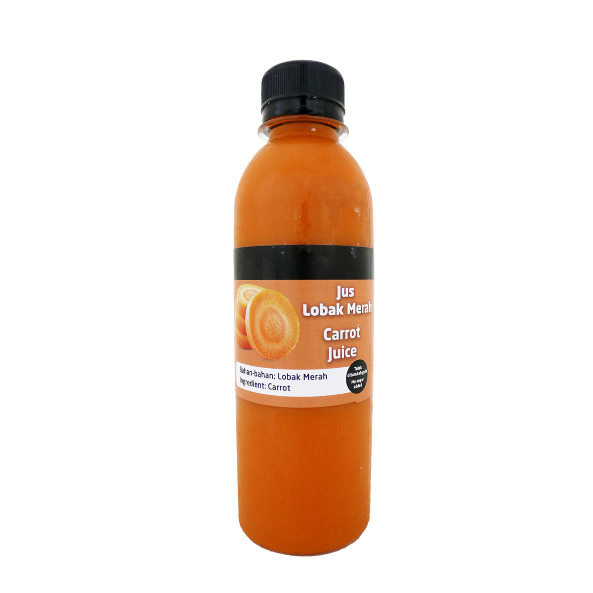 Jus Lobak Merah Segar ( Fresh Carrot Juice ) 250ml