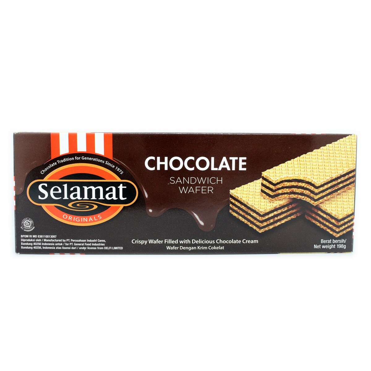 Selamat Wafer Coklat 198g Online At Best Price Wafer Biscuits Lulu Indonesia