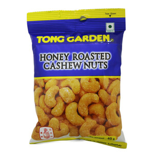 Tong Garden Honey Roasted Cashew Nuts 40g