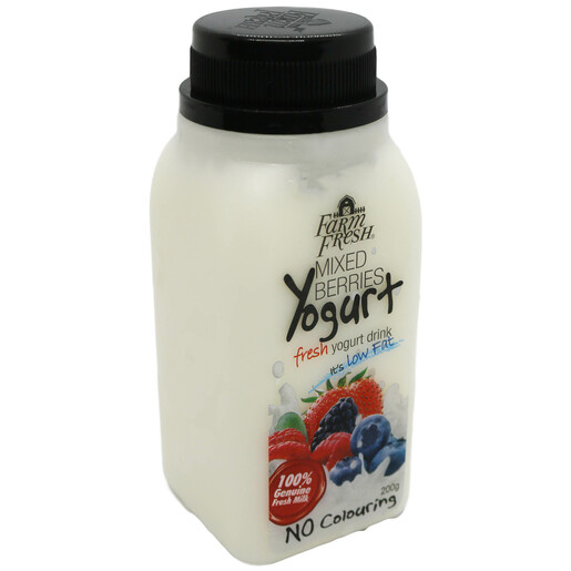 Buy Farm Fresh Yogurt Drink Mixed Berries 200g Online Lulu