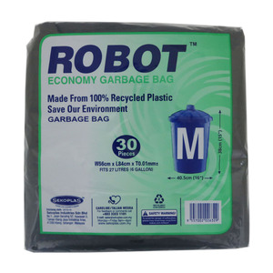 Sekoplas Robot Economy Garbage Bag 56 x 84Cm 30pcs
