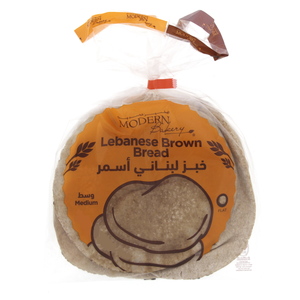 Modern Bakery Lebanese Bread Brown Medium Size 4pcs