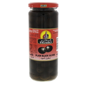 Figaro Plain Black Olives 270 Gm