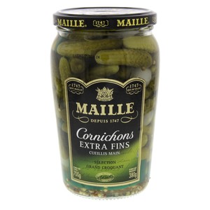 Maille Cornichons Extra Fines Cueillis Main 380g