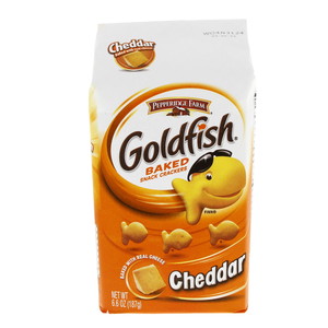Pepperidge Farm Gold Fish Baked Snack Crackers Cheddar 187g