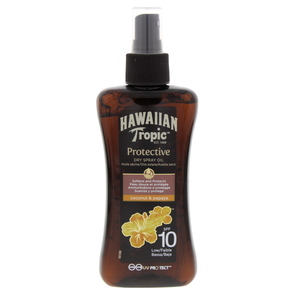 Hawaiian Tropic Protective Dry Spray Oil Coconut & Papaya SPF10 200ml