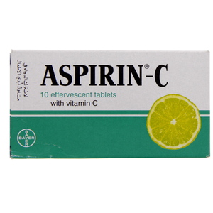 Aspirin Vitamin C Effervescent Tablets 10pcs