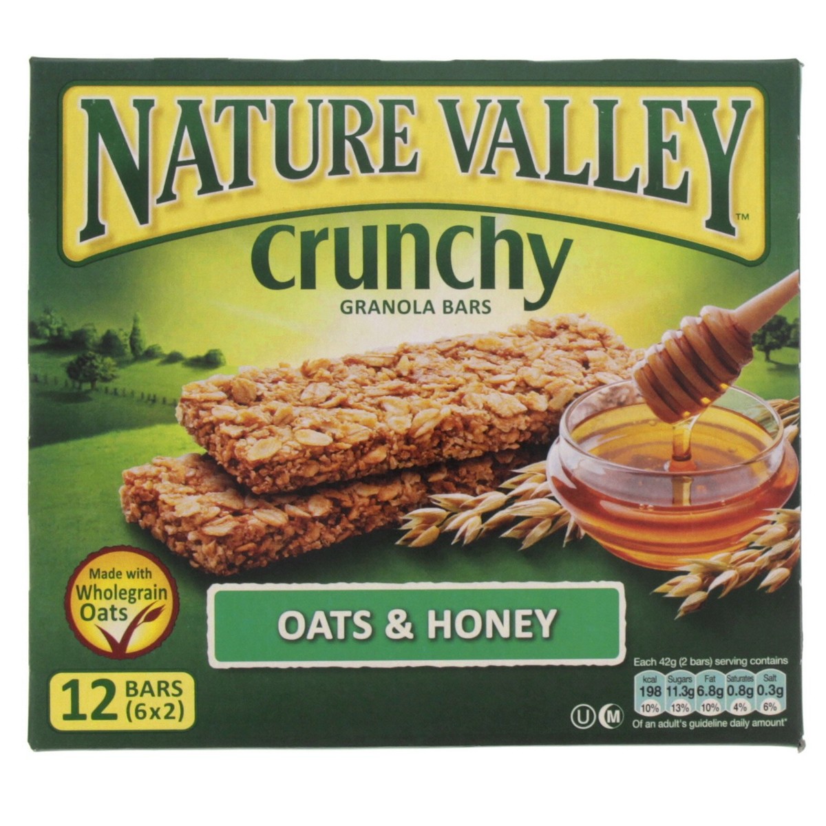 Buy Nature Valley Crunchy Granola Bar Oats Honey 6 X 42g Online Lulu Hypermarket Ksa