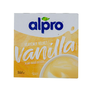 Alpro Soya Dessert Heavenly Velvet Vanilla 4pcs