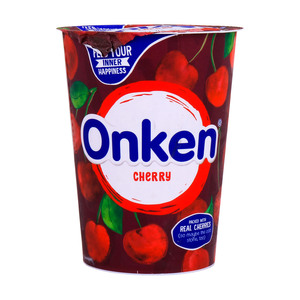 Onken Cherry Biopot Yoghurt 450g