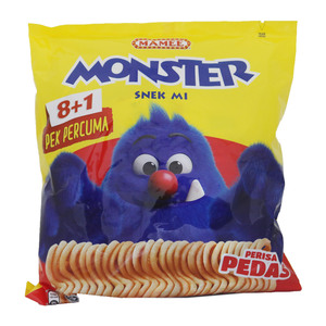 Mamee Monster Hot & Spicy 8 x 25g