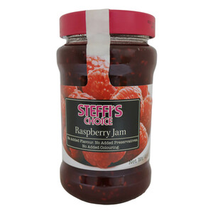 Steffis Choice Raspberry Jam 450g