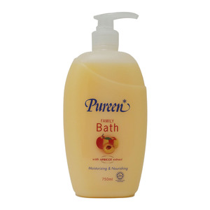 Pureen Family Bath With Apricot Extract 750ml
