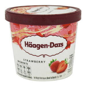 Haagen Dazs Strawberry Ice Cream 100ml