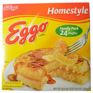 Kellogg's Eggo Homestyle Waffles 839g